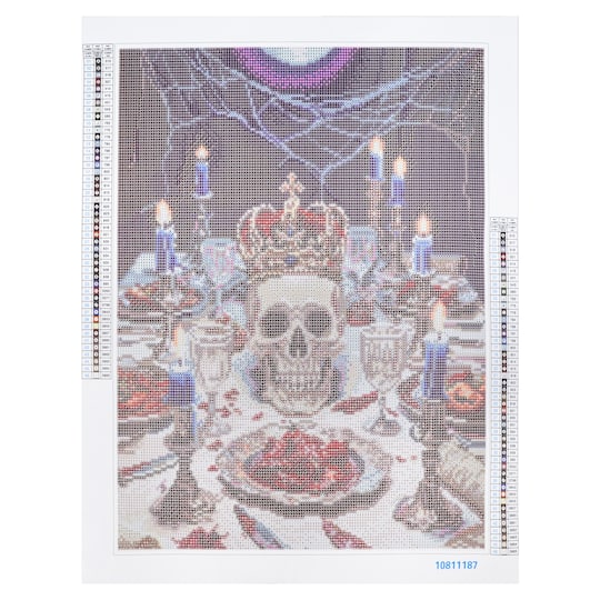 16" x 20" Haunted Dinner Party Diamond Art Kit by Make Market®